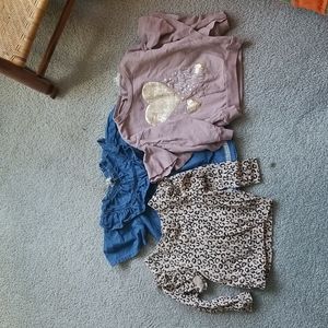 3 Jessica Simpson Girl's Shirts, 3T